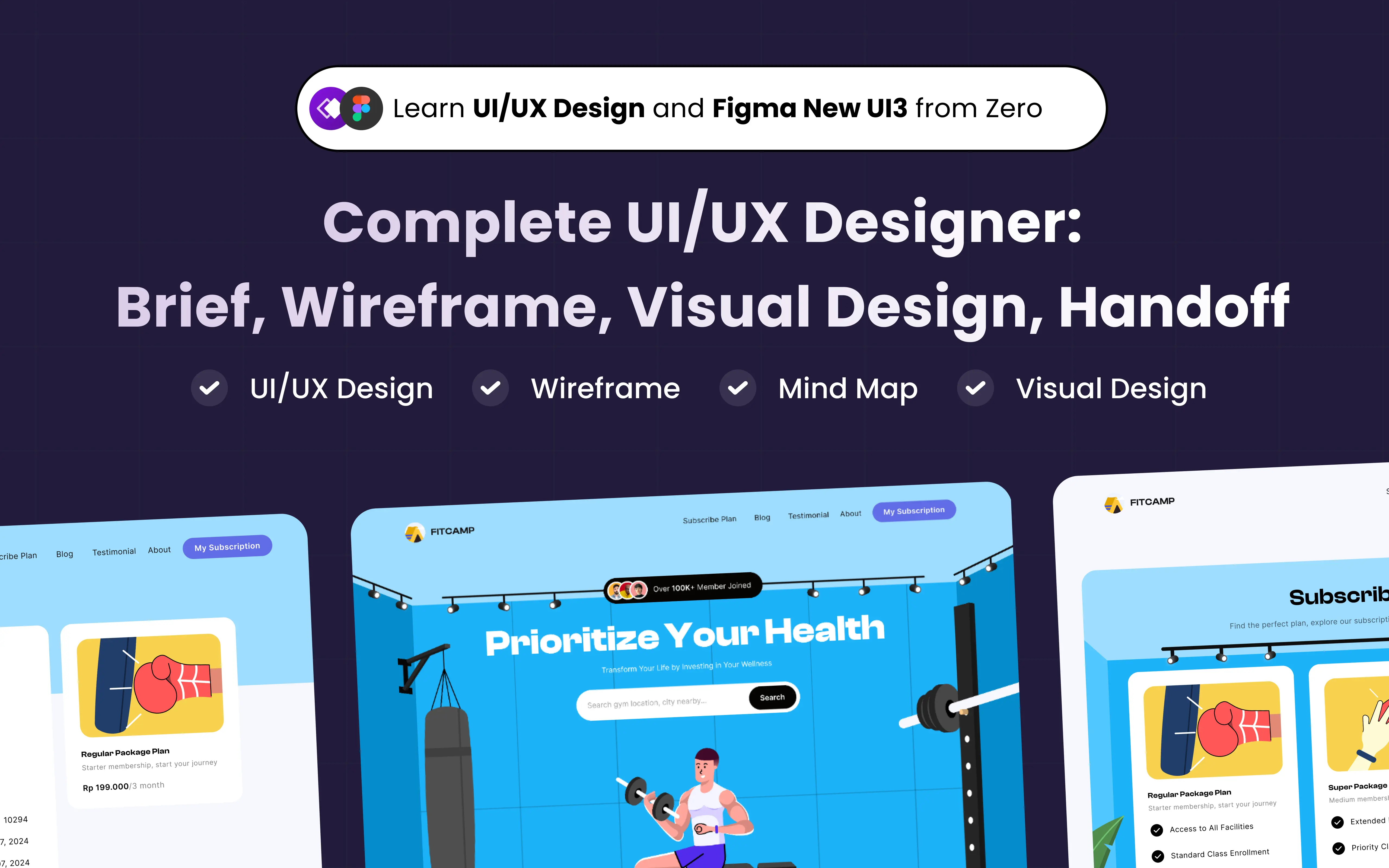 Kelas Complete UI Designer: Wireframe, Visual Design, Handoff di BuildWithAngga